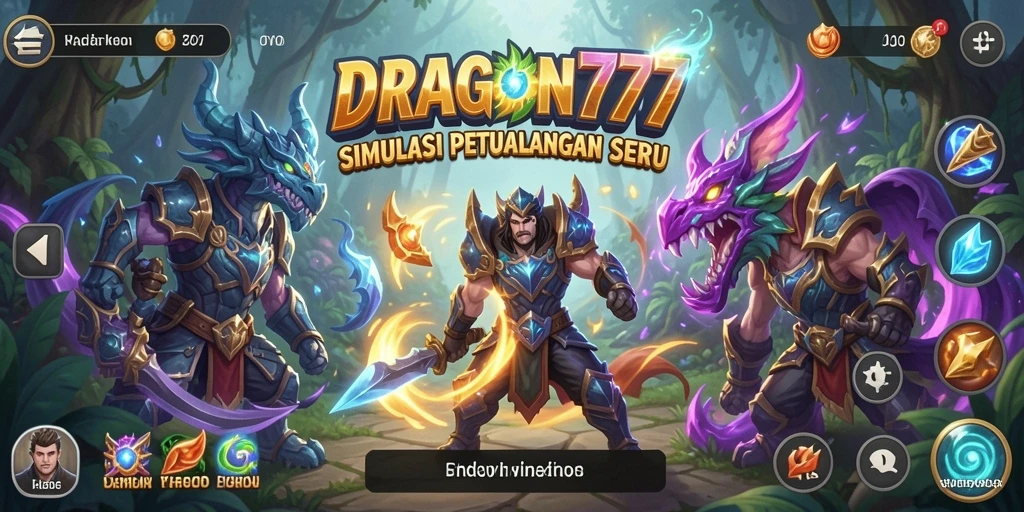 Tampilan gameplay menarik dari DRAGON777 yang penuh aksi.