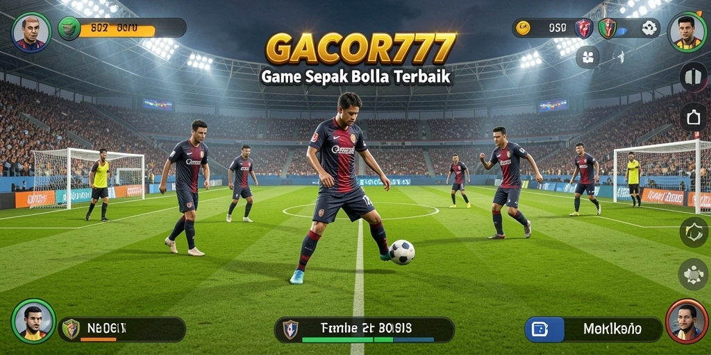 Screenshot gameplay GACOR777 yang menunjukkan aksi seru di lapangan.