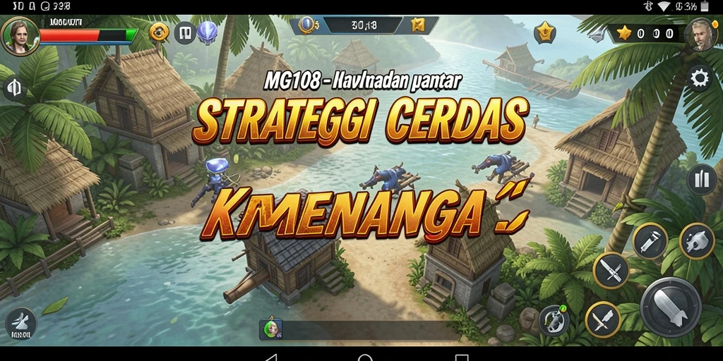 Tampilan menakjubkan dari gameplay MG108 yang penuh strategi.