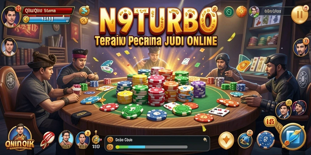 Tampilan gameplay seru N9TURBO saat bermain QiuQiu.