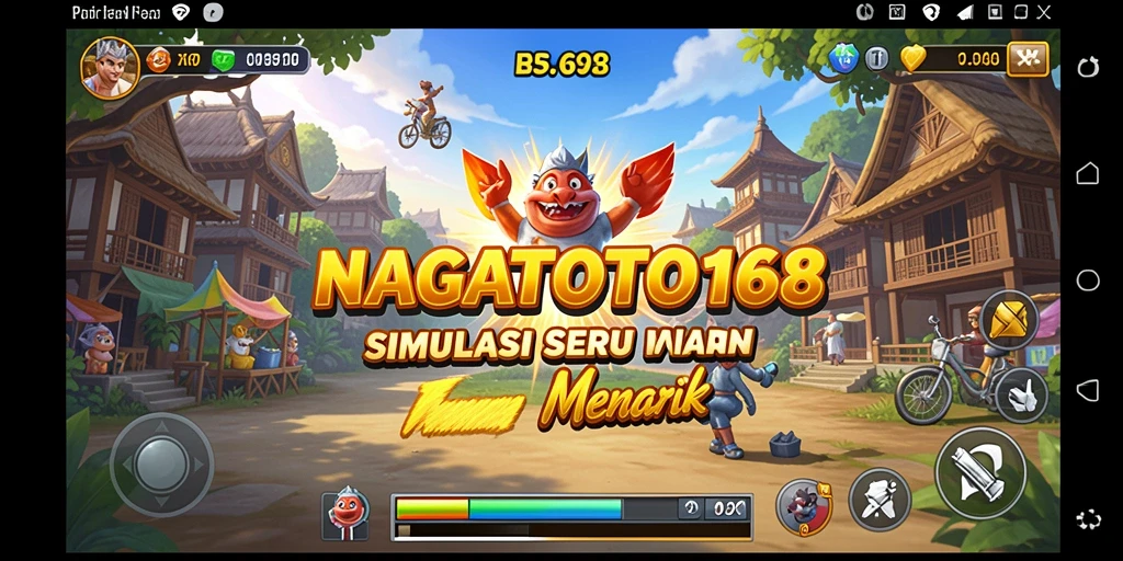 Tangkapan layar utama NAGATOTO168 menunjukkan gameplay yang mengasyikkan dan interaktif.