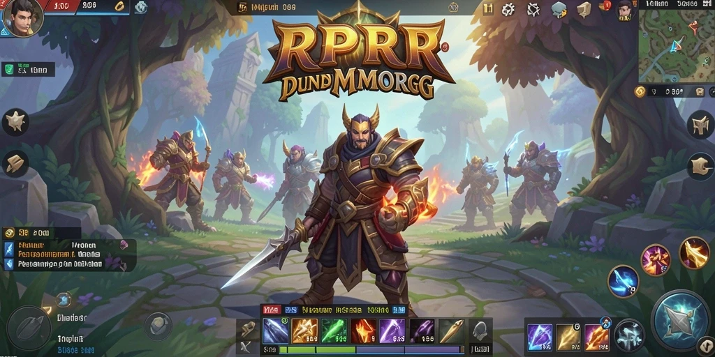 Tangkapan layar gameplay RPRR yang menampilkan pertempuran epik antar pemain.